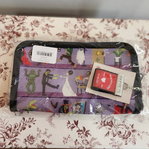 Harveys Modster Mash Zip Classic Wallet Halloween Universal Monsters